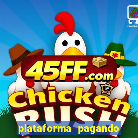 plataforma pagando no cadastro slots